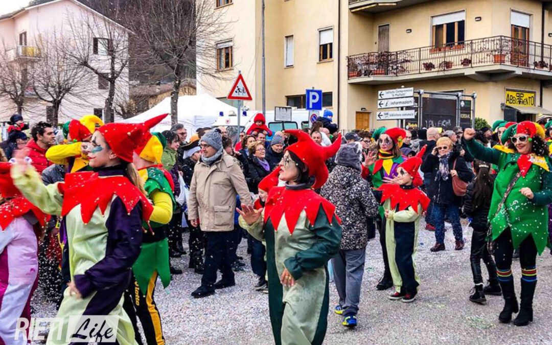 Carnevale di Contigliano: il 22 febbraio ospiti d’onore Peperoncino e Rieti 2026