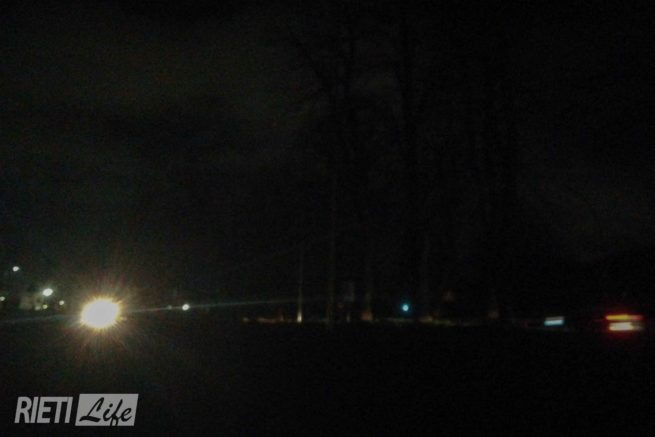 Salaria al buio, l’appello dei cittadini: “Tratto pericoloso, serve un intervento urgente” – IO REPORTER