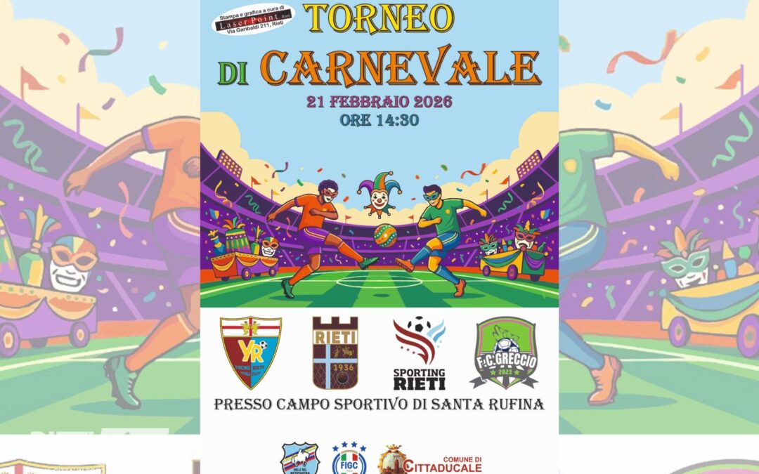 Grande successo per il “Primo Torneo di Carnevale” a Cittaducale