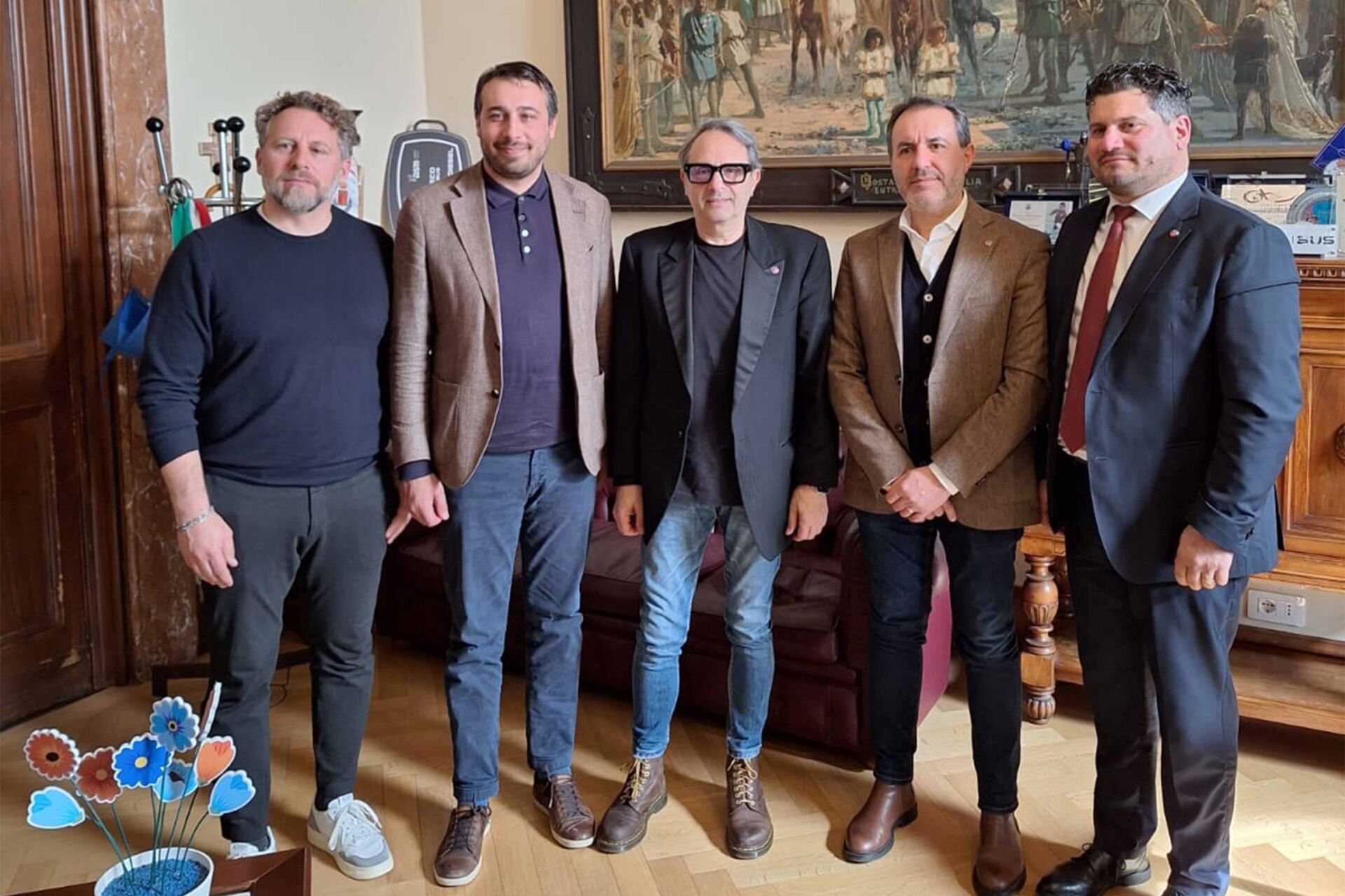 Unarma dal sindaco Sinibaldi: “Servono più alloggi per le Forze dell’Ordine, apriamo un tavolo”