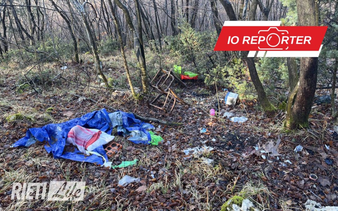 “Degrado al Terminillo: potrebbe essere un bivacco per lo spaccio” – LA SEGNALAZIONE