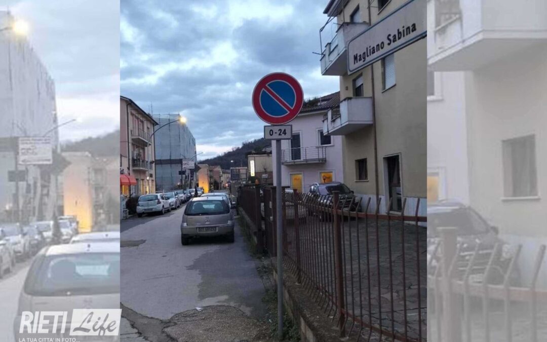 Via Magliano Sabina: “La strada è stretta e quando parcheggiano vicino agli accessi non riesco a uscire in retromarcia” – LA SEGNALAZIONE