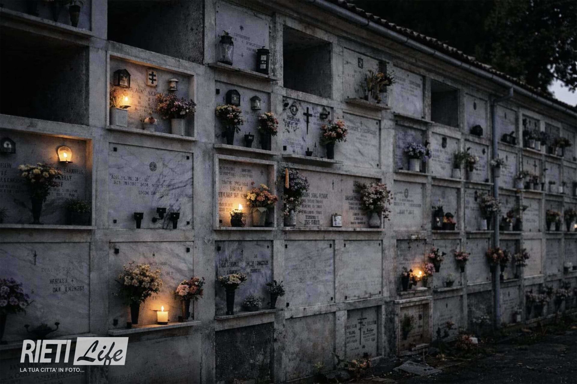 Cimitero di Vazia: “Luci votive spente da oltre un mese: bollette pagate, nessuna risposta” – LA SEGNALAZIONE