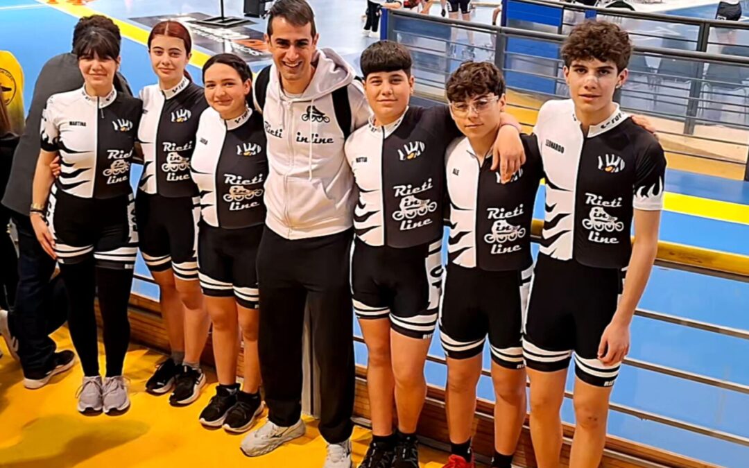 Pattinaggio corsa, la Rieti in Line di nuovo in pista ai Campionati Italiani Indoor