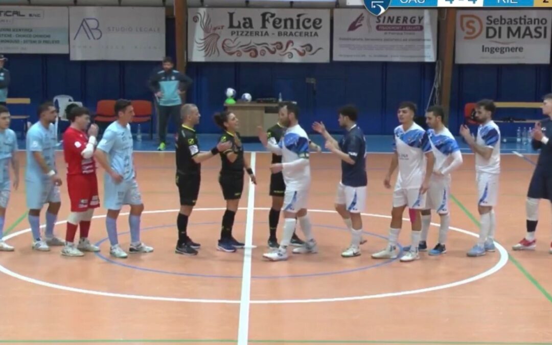 New Real Rieti, pari spettacolo in Puglia: 4-4 contro Castellana, un punto che vale in chiave playoff